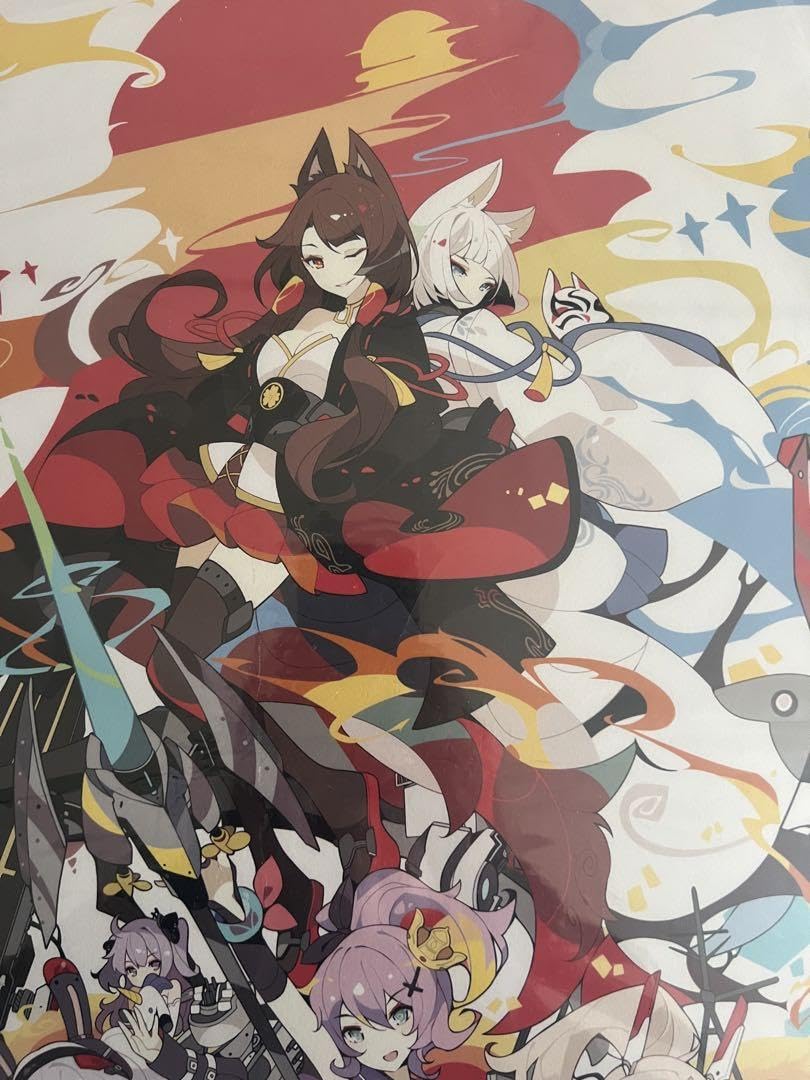 Amazon.co.jp: アズールレーン2周年記念複製原画 : ホビー